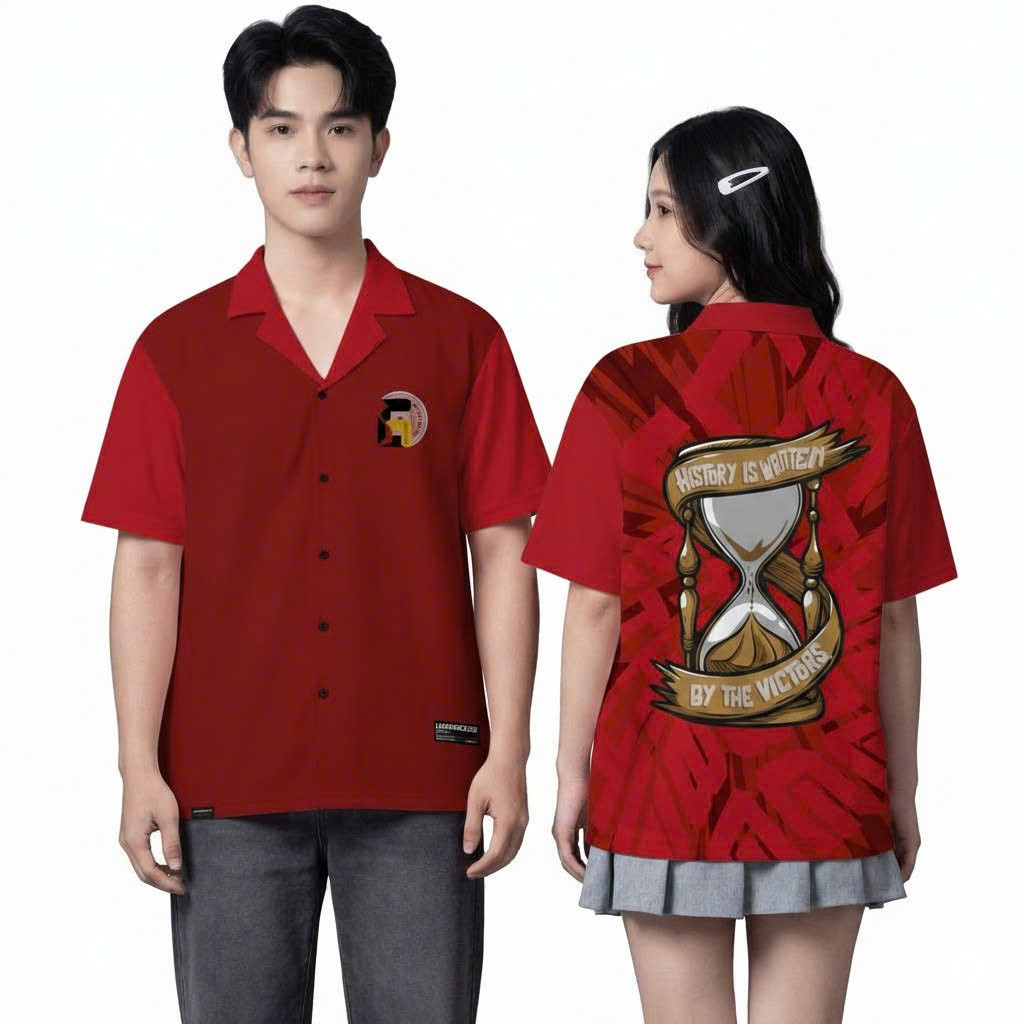 SƠ MI ĐỒNG HỒ CÁT ĐỎ-0