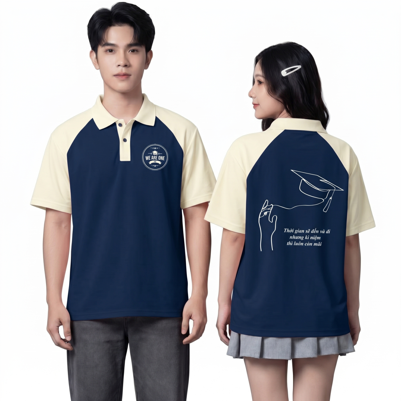 POLO XANH ĐEN VÀNG BE-0