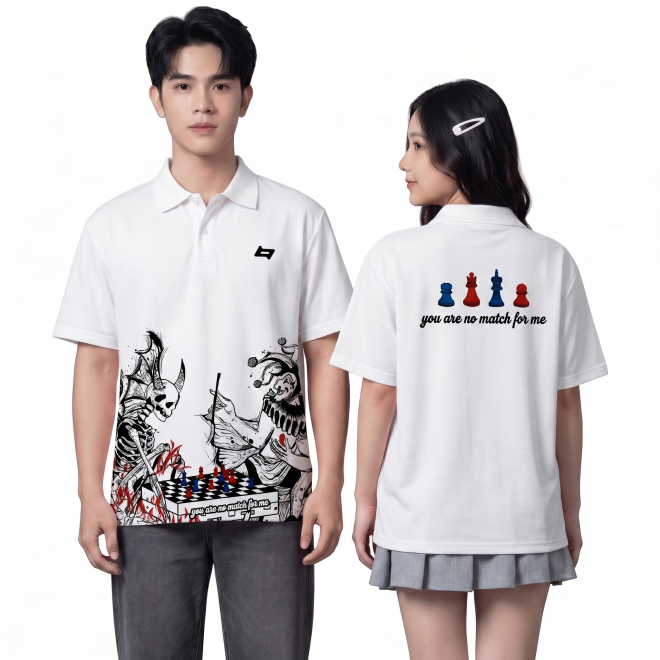 POLO CỜ VUA, TRẮNG-1