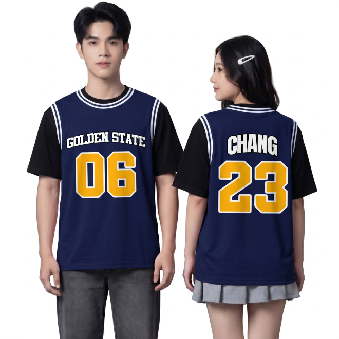 ÁO BÓNG RỔ XANH NAVY-1
