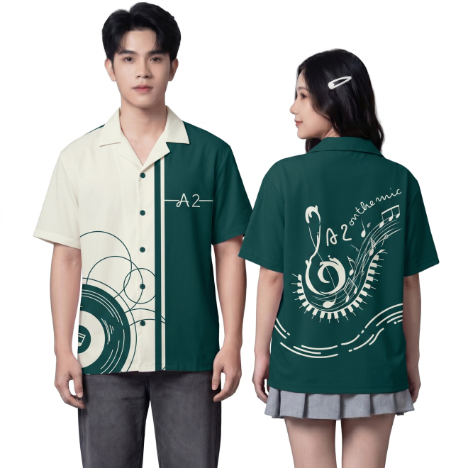 SƠ MI HOẠ TIẾT XANH RÊU, BE-1